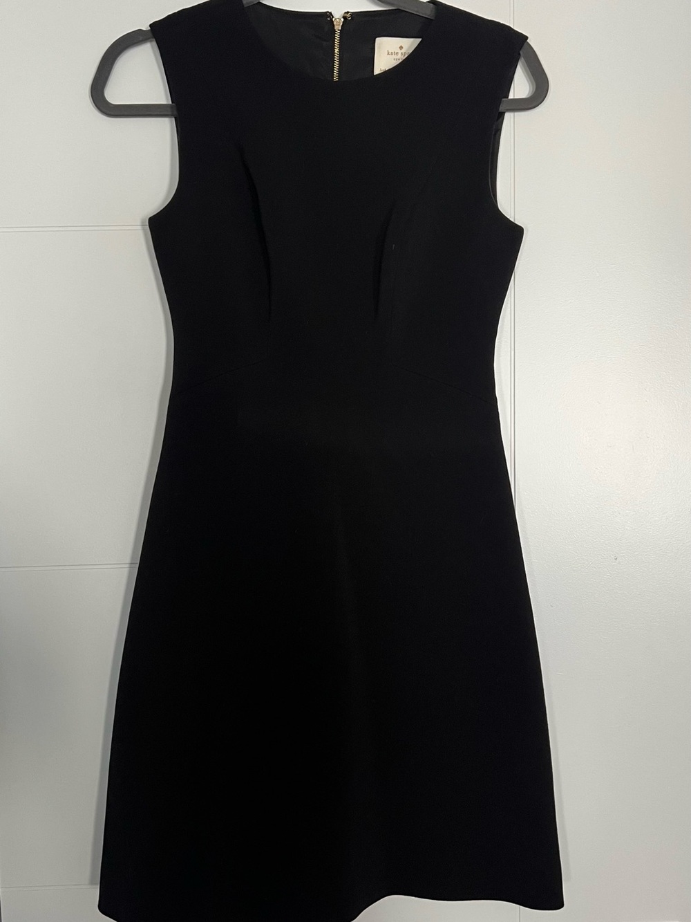 kate spade Black Sleeveless Fit-and-Flare Dress